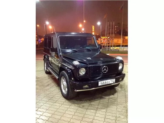 Купить Mercedes-Benz G 500 4966 см3 АКПП (241 л.с.) Бензин турбонаддув в Краснодар: цвет Черный Внедорожник 1994 года по цене 680000 рублей, объявление №688 на сайте Авторынок23