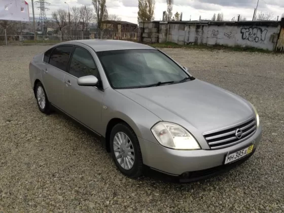 Купить Nissan Teana 2300 см3 АКПП (173 л.с.) Бензиновый в Новороссийск: цвет серый Седан 2003 года по цене 360000 рублей, объявление №590 на сайте Авторынок23