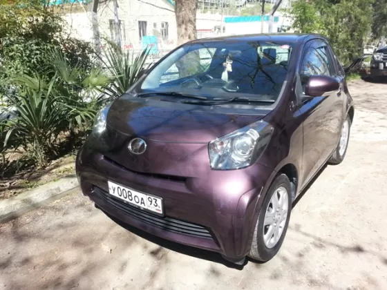 Купить Toyota IQ 998 см3 АКПП (68 л.с.) Бензиновый в Сочи: цвет фиолетовый металлик Купе 2009 года по цене 390000 рублей, объявление №1698 на сайте Авторынок23