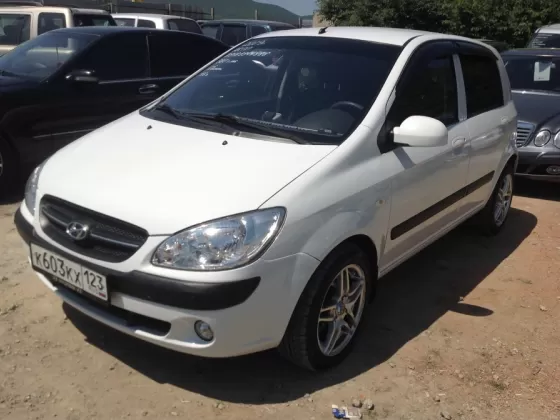 Купить Hyundai Getz 1600 см3 АКПП (105 л.с.) Бензин инжектор в Новороссийск: цвет белый Хетчбэк 2009 года по цене 380000 рублей, объявление №1366 на сайте Авторынок23