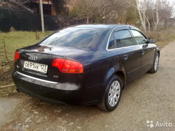 Купить Audi A4 2000 см3 АКПП (131 л.с.) Бензиновый в Краснодар: цвет чёрный Седан 2007 года по цене 560000 рублей, объявление №5626 на сайте Авторынок23