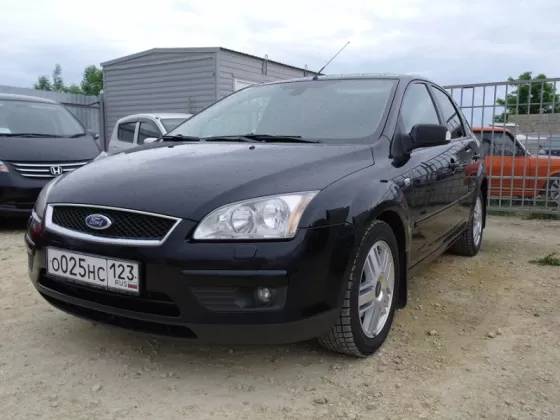 Купить Ford Focus 1600 см3 МКПП (115 л.с.) Бензин инжектор в Анапа: цвет черный Седан 2007 года по цене 345000 рублей, объявление №1338 на сайте Авторынок23