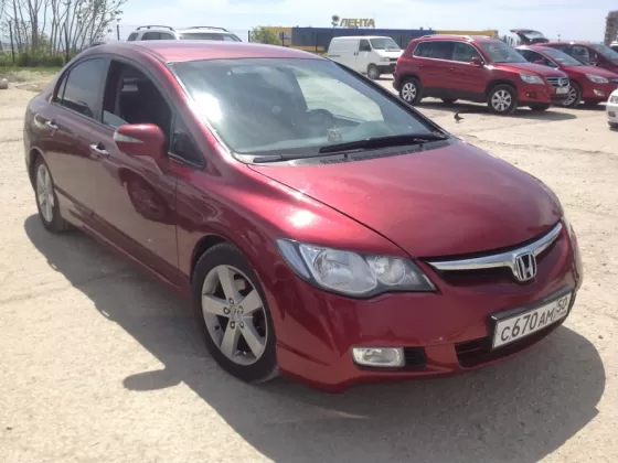 Купить Honda Civic 1800 см3 АКПП (140 л.с.) Бензин инжектор в Новороссийск: цвет вишня Седан 2007 года по цене 470000 рублей, объявление №1202 на сайте Авторынок23