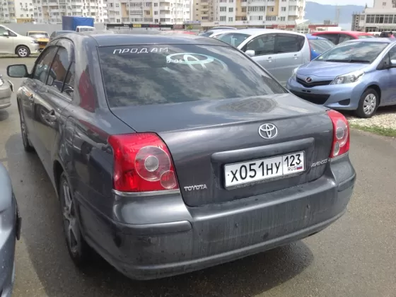 Купить Toyota Avensis 1800 см3 МКПП (129 л.с.) Бензин инжектор в Новороссийск: цвет серебристо-серый графит Седан 2007 года по цене 500000 рублей, объявление №1427 на сайте Авторынок23