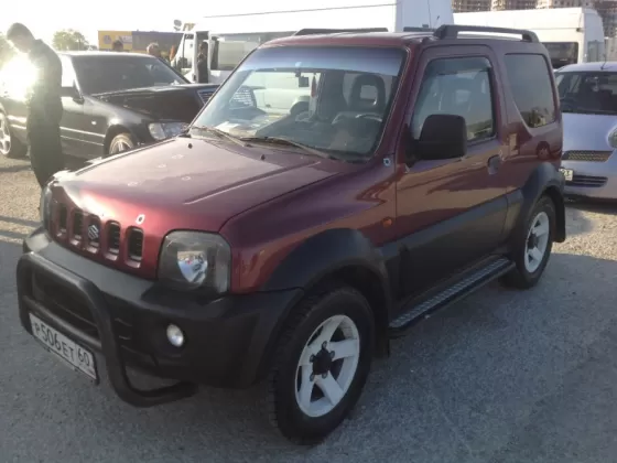 Купить Suzuki Jimny 1300 см3 АКПП (85 л.с.) Бензин инжектор в Новороссийск: цвет вишня Внедорожник 2004 года по цене 345000 рублей, объявление №2327 на сайте Авторынок23