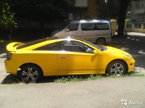 Купить Toyota Celica 1796 см3 АКПП (143 л.с.) Бензиновый в Краснодар: цвет желтый Купе 2000 года по цене 370000 рублей, объявление №9477 на сайте Авторынок23