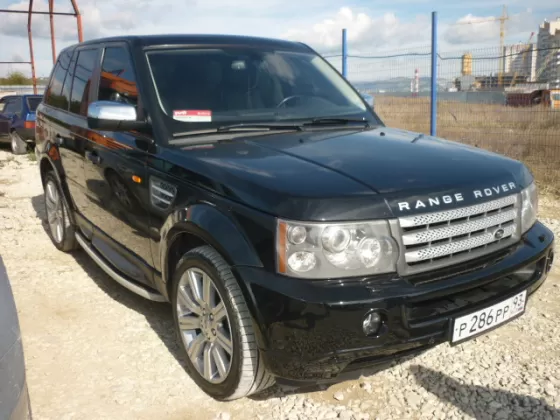 Купить Land Rover Range Rover Sport 4200 см3 АКПП (390 л.с.) Бензин инжектор в Новоросийск: цвет чёрный Внедорожник 2007 года по цене 1130000 рублей, объявление №121 на сайте Авторынок23