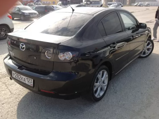 Купить Mazda 3 2000 см3 МКПП (150 л.с.) Бензин инжектор в Новороссийск: цвет черный Седан 2006 года по цене 380000 рублей, объявление №2727 на сайте Авторынок23