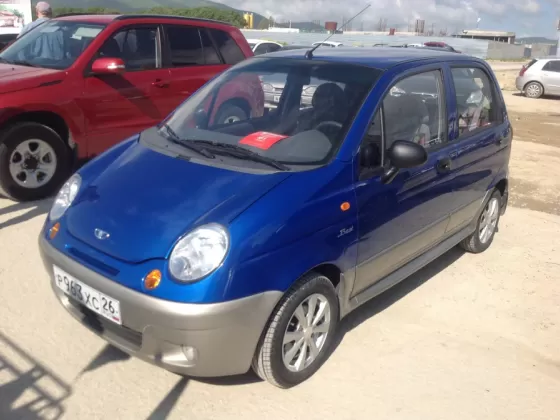 Купить ‎Daewoo Matiz 1000 см3 МКПП (64 л.с.) Бензин инжектор в Новороссийск: цвет синий металлик Хетчбэк 2010 года по цене 215000 рублей, объявление №1199 на сайте Авторынок23