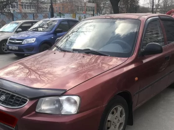 Купить Hyundai Accent 1495 см3 АКПП (102 л.с.) Бензин карбюратор в Ивановская: цвет Красный Седан 2004 года по цене 505000 рублей, объявление №21649 на сайте Авторынок23