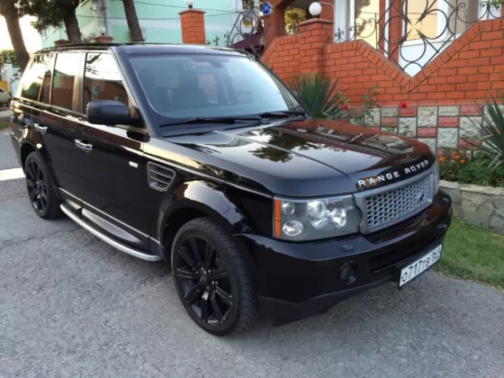 Купить Land Rover Range Rover Sport 4200 см3 АКПП (339 л.с.) Дизель турбонаддув в Новороссийск: цвет черный металлик Внедорожник 2007 года по цене 990000 рублей, объявление №1779 на сайте Авторынок23