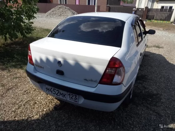 Купить Renault Simbol 1400 см3 МКПП (74 л.с.) Бензин инжектор в Кореновск: цвет белый Седан 2006 года по цене 200000 рублей, объявление №17316 на сайте Авторынок23