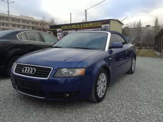Купить Audi A4 2000 см3 АКПП (163 л.с.) Бензин инжектор в Новороссийск: цвет темно-синий Кабриолет 2003 года по цене 390000 рублей, объявление №702 на сайте Авторынок23