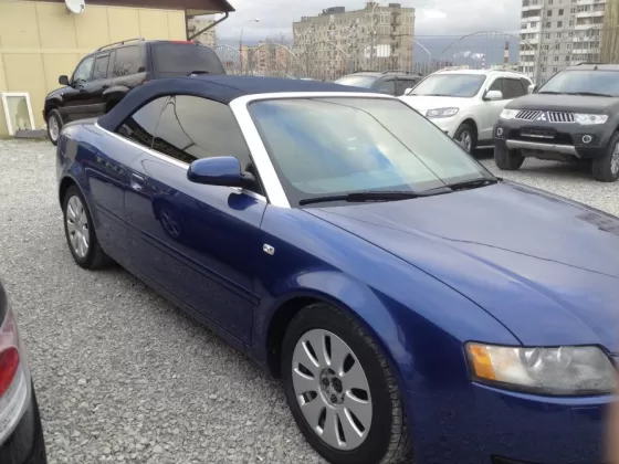 Купить Audi A4 2000 см3 АКПП (163 л.с.) Бензин инжектор в Новороссийск: цвет темно-синий Кабриолет 2003 года по цене 390000 рублей, объявление №702 на сайте Авторынок23