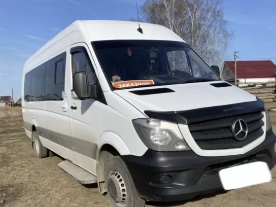 Купить Mercedes-Benz Sprinter 2100 см3 МКПП (150 л.с.) Дизель турбонаддув в Гулькевичи: цвет Белый Микроавтобус 2010 года по цене 230000 рублей, объявление №22584 на сайте Авторынок23