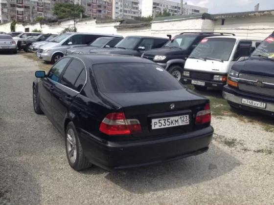 Купить BMW 320 '2003 АКПП (2000/150 л.с.) Дизельный Новороссийск цвет черный Седан по цене 430000 рублей, объявление №2037 на сайте Авторынок23