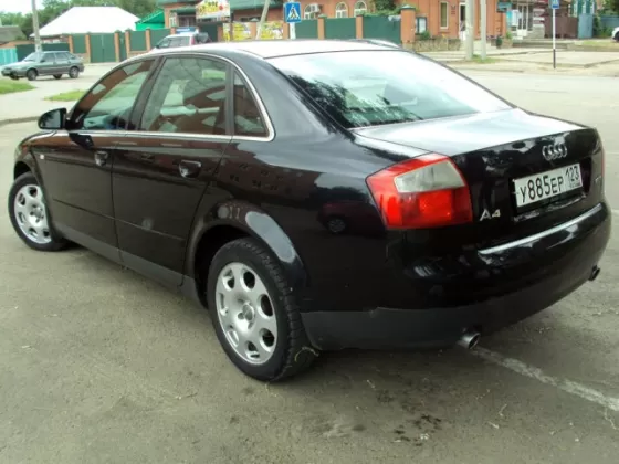 Купить Audi А4 1800 см3 АКПП (163 л.с.) Бензин турбонаддув в Краснодар-Кропоткин: цвет черный Седан 2004 года по цене 370000 рублей, объявление №4167 на сайте Авторынок23