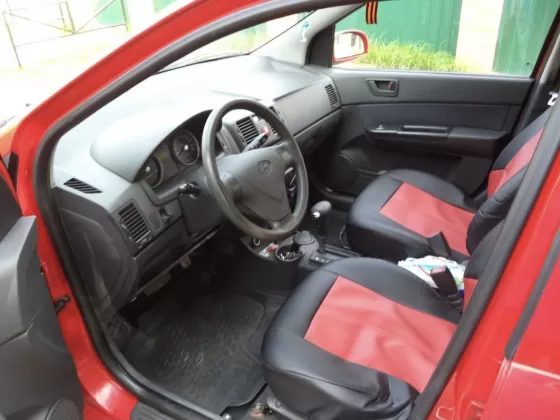 Купить Hyundai Getz 1400 см3 АКПП (97 л.с.) Бензин инжектор в Гривенская : цвет Красный Хетчбэк 2008 года по цене 170000 рублей, объявление №20033 на сайте Авторынок23