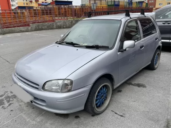 Купить Toyota Starlet 1300 см3 АКПП (85 л.с.) Бензин инжектор в Каневская: цвет Серый Хетчбэк 1998 года по цене 480000 рублей, объявление №26208 на сайте Авторынок23