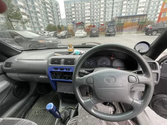 Купить Toyota Starlet 1300 см3 АКПП (85 л.с.) Бензин инжектор в Каневская: цвет Серый Хетчбэк 1998 года по цене 480000 рублей, объявление №26208 на сайте Авторынок23