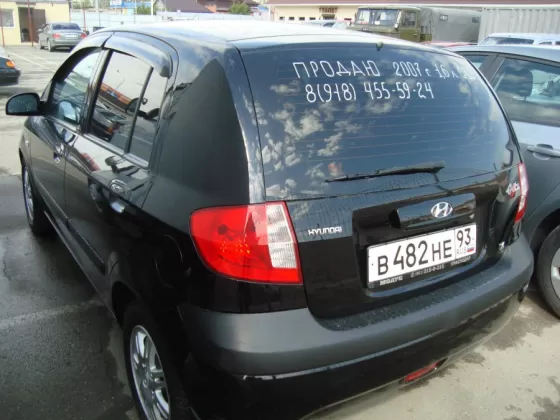 Купить Hyundai Getz 1600 см3 МКПП (106 л.с.) Бензин инжектор в Славянск-на-Кубани: цвет чёрный Хетчбэк 2007 года по цене 315000 рублей, объявление №1279 на сайте Авторынок23