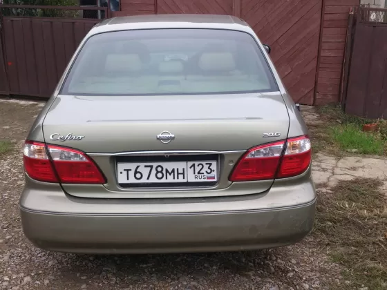 Купить Nissan Cefiro 2000 см3 АКПП (155 л.с.) Бензиновый в Горячий ключ - Краснодар: цвет золотой Седан 2001 года по цене 200000 рублей, объявление №5417 на сайте Авторынок23