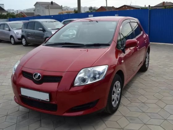 Купить Toyota Auris 1500 см3 АКПП (110 л.с.) Бензин инжектор в Краснодар: цвет красный Хетчбэк 2008 года по цене 400000 рублей, объявление №1497 на сайте Авторынок23