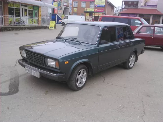 Купить ВАЗ (LADA) 2107 1600 см3 МКПП (73 л.с.) Бензиновый в станица Ленинградская: цвет зелёный металлик Седан 2010 года по цене 130000 рублей, объявление №2357 на сайте Авторынок23