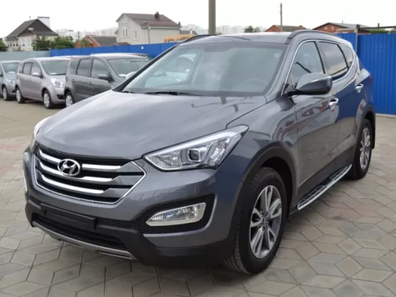 Купить Hyundai Santa Fe 2000 см3 АКПП (184 л.с.) Дизель турбонаддув в Краснодар: цвет серый Кроссовер 2013 года по цене 1336000 рублей, объявление №1490 на сайте Авторынок23