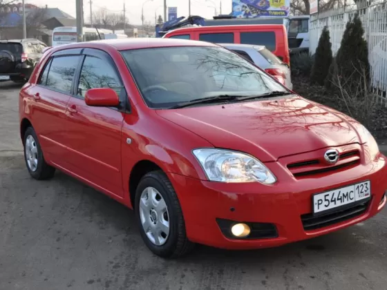 Купить Toyota Corolla 1500 см3 АКПП (109 л.с.) Бензин инжектор в Краснодар: цвет красный Хетчбэк 2004 года по цене 329000 рублей, объявление №660 на сайте Авторынок23