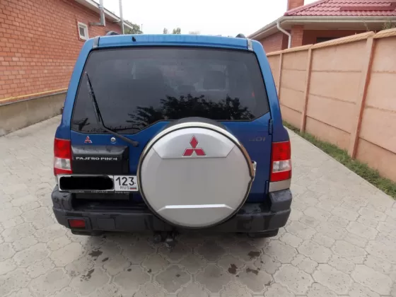 Купить Mitsubishi Pajero Pinin 2000 см3 АКПП (129 л.с.) Бензин инжектор в Тихорецк: цвет синий Внедорожник 2002 года по цене 350000 рублей, объявление №15899 на сайте Авторынок23