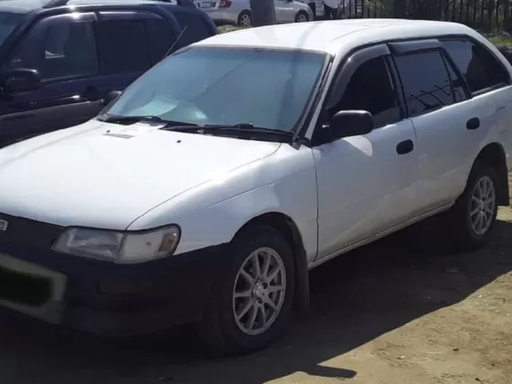 Купить Toyota Corolla 1300 см3 АКПП (73 л.с.) Бензин инжектор в Анапа: цвет Белый Универсал 1997 года по цене 311999 рублей, объявление №22534 на сайте Авторынок23