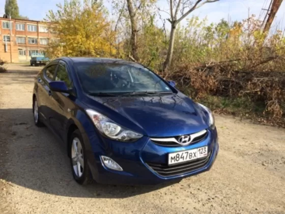 Купить Hyundai Elantra 1600 см3 АКПП (136 л.с.) Бензиновый в Кропоткин: цвет синий Седан 2011 года по цене 620000 рублей, объявление №2366 на сайте Авторынок23