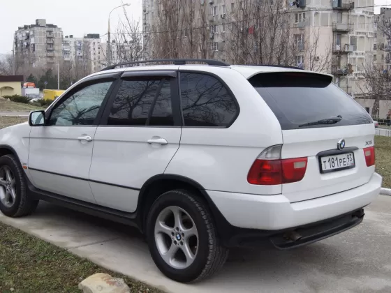 Купить BMW Х5 3000 см3 АКПП (231 л.с.) Бензин инжектор в Новороссийск: цвет белый Внедорожник 2001 года по цене 615000 рублей, объявление №3226 на сайте Авторынок23