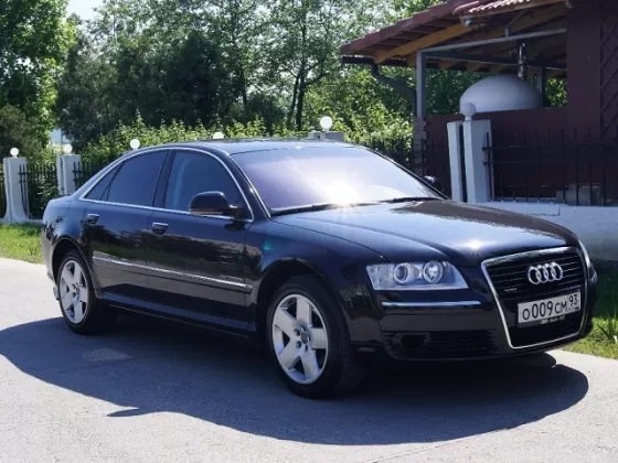 Купить Audi A8 3000 см3 АКПП (233 л.с.) Дизель турбонаддув в Новороссийск: цвет черный Седан 2008 года по цене 1350000 рублей, объявление №4194 на сайте Авторынок23