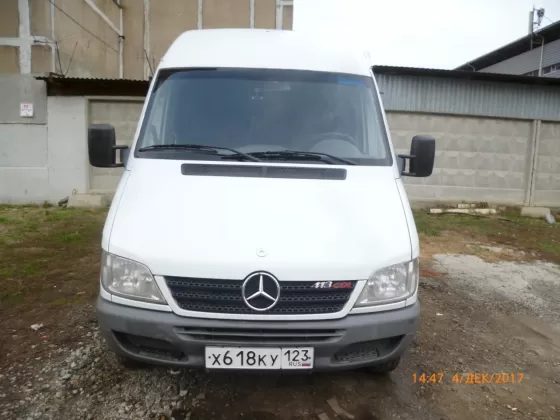 Купить Mercedes-Benz Sprinter 413 CDI 220 см3 МКПП (129 л.с.) Дизельный в Краснодар: цвет Белый Микроавтобус 2007 года по цене 750000 рублей, объявление №15981 на сайте Авторынок23