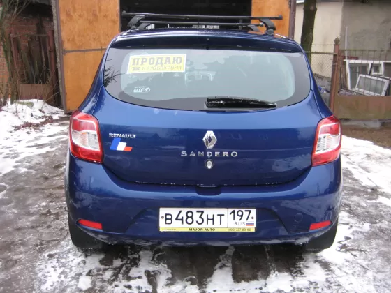 Купить Renault Sandero 1600 см3 МКПП (82 л.с.) Бензин инжектор в Кашира: цвет синий Хетчбэк 2014 года по цене 479500 рублей, объявление №18713 на сайте Авторынок23