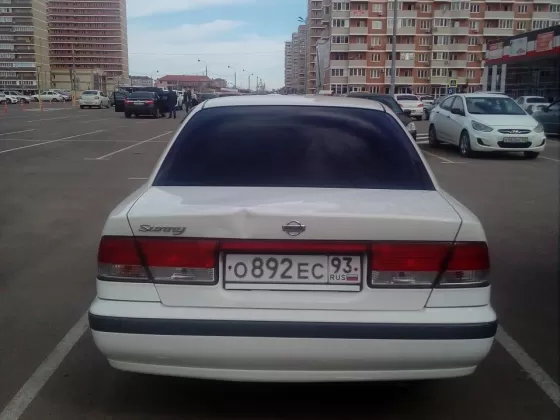 Купить Nissan Sunny 1300 см3 АКПП (87 л.с.) Бензин компрессор в Краснодар: цвет Белый Седан 2001 года по цене 170000 рублей, объявление №15089 на сайте Авторынок23