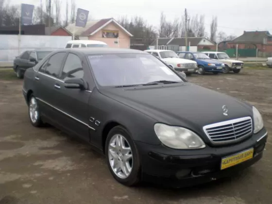 Купить Mercedes-Benz S класс 5000 см3 АКПП (306 л.с.) Бензин инжектор в Краснодар: цвет черный Седан 1999 года по цене 350000 рублей, объявление №975 на сайте Авторынок23
