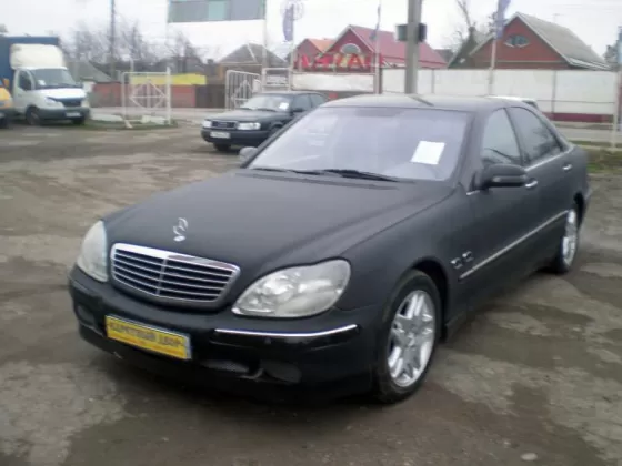 Купить Mercedes-Benz S класс 5000 см3 АКПП (306 л.с.) Бензин инжектор в Краснодар: цвет черный Седан 1999 года по цене 350000 рублей, объявление №975 на сайте Авторынок23