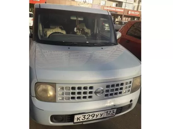 Купить Nissan CUBE Z11 1400 см3 АКПП (90 л.с.) Бензин инжектор в Краснодар: цвет Голубой Минивэн 2002 года по цене 200000 рублей, объявление №18431 на сайте Авторынок23