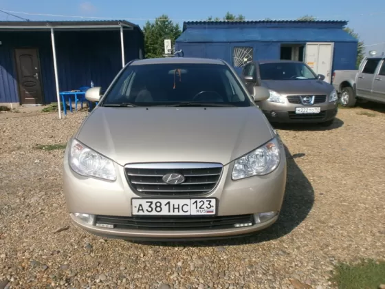 Купить Hyundai Elantra 1600 см3 АКПП (122 л.с.) Бензин инжектор в Усть-Лабинск: цвет Золотой Седан 2008 года по цене 450000 рублей, объявление №1606 на сайте Авторынок23