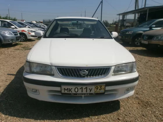 Купить Nissan Sunny 1500 см3 АКПП (105 л.с.) Бензин инжектор в Усть-Лабинск: цвет Белый Седан 2000 года по цене 210000 рублей, объявление №1715 на сайте Авторынок23