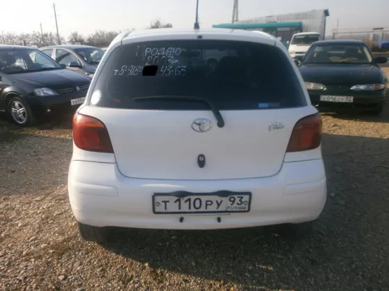 Купить Toyota Vitz 1000 см3 АКПП (75 л.с.) Бензин инжектор в Усть-Лабинск: цвет Белый Хетчбэк 2003 года по цене 205000 рублей, объявление №2706 на сайте Авторынок23