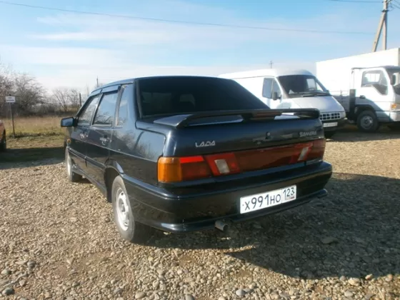 Купить ВАЗ (LADA) 2115 1500 см3 МКПП (77 л.с.) Бензин инжектор в ст. Воронежская: цвет Черный Седан 2006 года по цене 110000 рублей, объявление №5435 на сайте Авторынок23