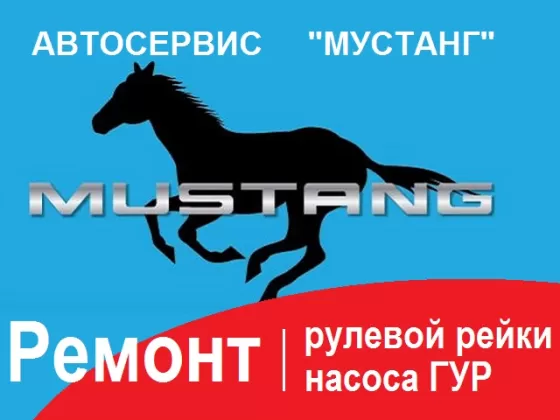 MUSTANG ремонт рулевой рейки Краснодар