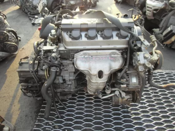 Контрактный двигатель с акпп D17A Honda Краснодар