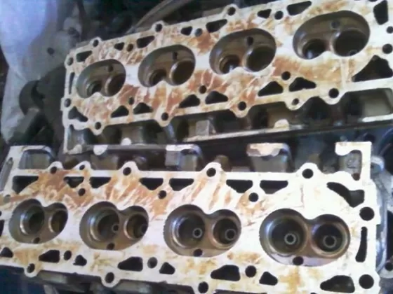 Головка блока (ГБЦ) двигателя ГАЗ-3307 Горячий Ключ