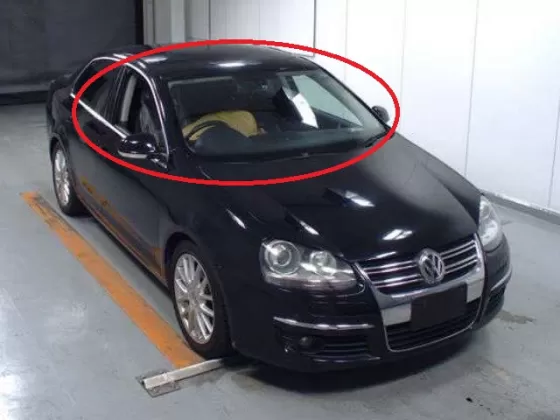 Volkswagen Jetta 5 зеркало правое авто в разборе на запчасти Краснодар