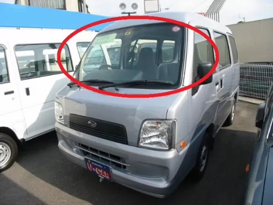 Стекло лобовое SUBARU SAMBER / SAMBAR K11 VAN 1998 г. Краснодар